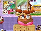 Pou Girl Washing Clothes