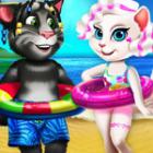 Game Angela And Tom Beach Vacation - over 4000 free online games